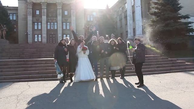 Красивая свадьба в Луганске 2016 смотреть онлайн
