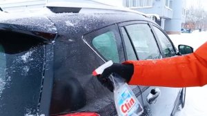 БЫСТРЫЙ СПОСОБ УДАЛИТЬ ЗАСОХШИЙ РАСТВОР ЦЕМЕНТА С МАШИНЫ.