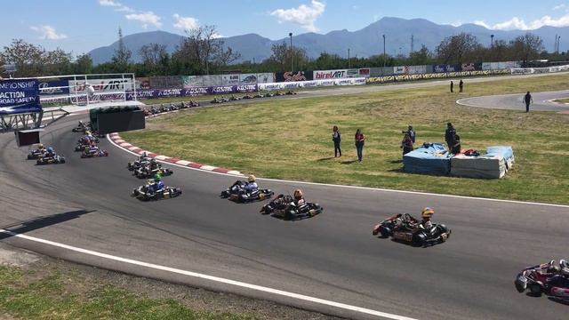 Start Final CIK-FIA European OKJ Champs, Sarno смотреть онлайн