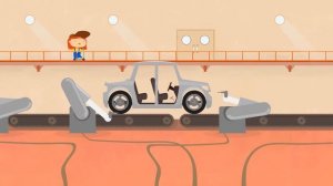 Мультфильмы для детей про машинки. Доктор Машинкова и автозавод