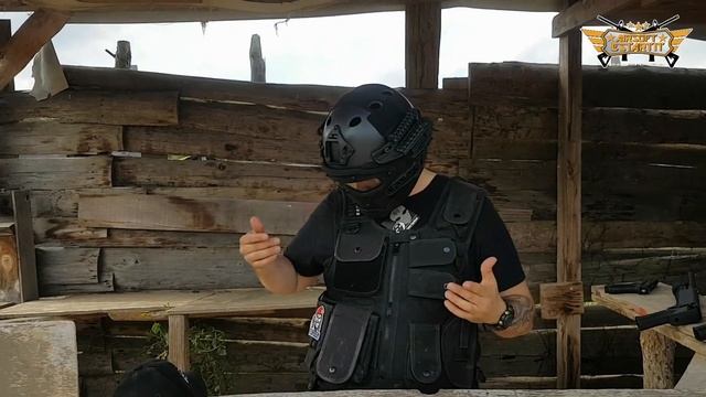 CASCO AIRSOFT TACTICAL HELMET Airsoft Review en Español смотреть онлайн