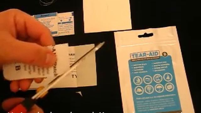 Tear Aid demo voor reparaties van uw UPPE Products смотреть онлайн