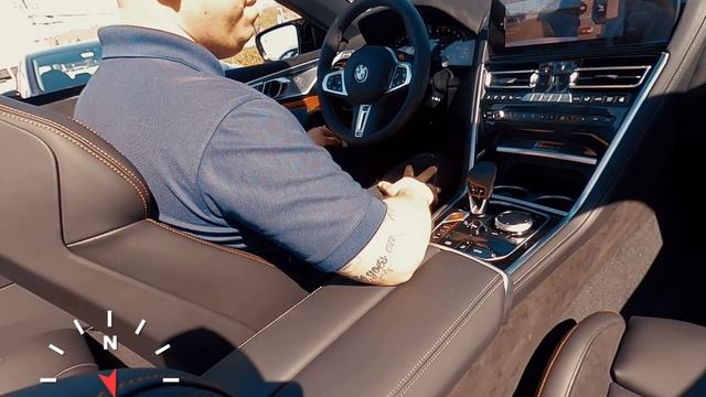 2024 BMW M8 Competition Canceling Self Parking. Press The Brakes And Take Over. #bmw #trending