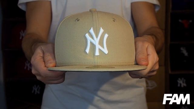 NEW ERA 59FIFTY MLB NEW YORK YANKEES CAMEL FITTED CAP смотреть онлайн