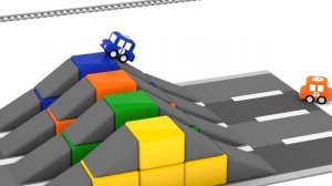 Развивающий мультик для детей - 4 машинки - Про гонки и про дружбу.