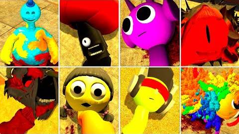 НОВАЯ ИГРОВАЯ ИГРА TORTUE POPPY 4 SPRUNKI SQUID GAME MR TREE, SUN в Garry's Mod! смотреть онлайн