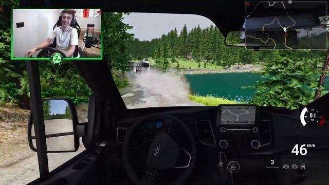 BeamNG - ლურჯი მარშუტკის მძღოლები│ смотреть онлайн