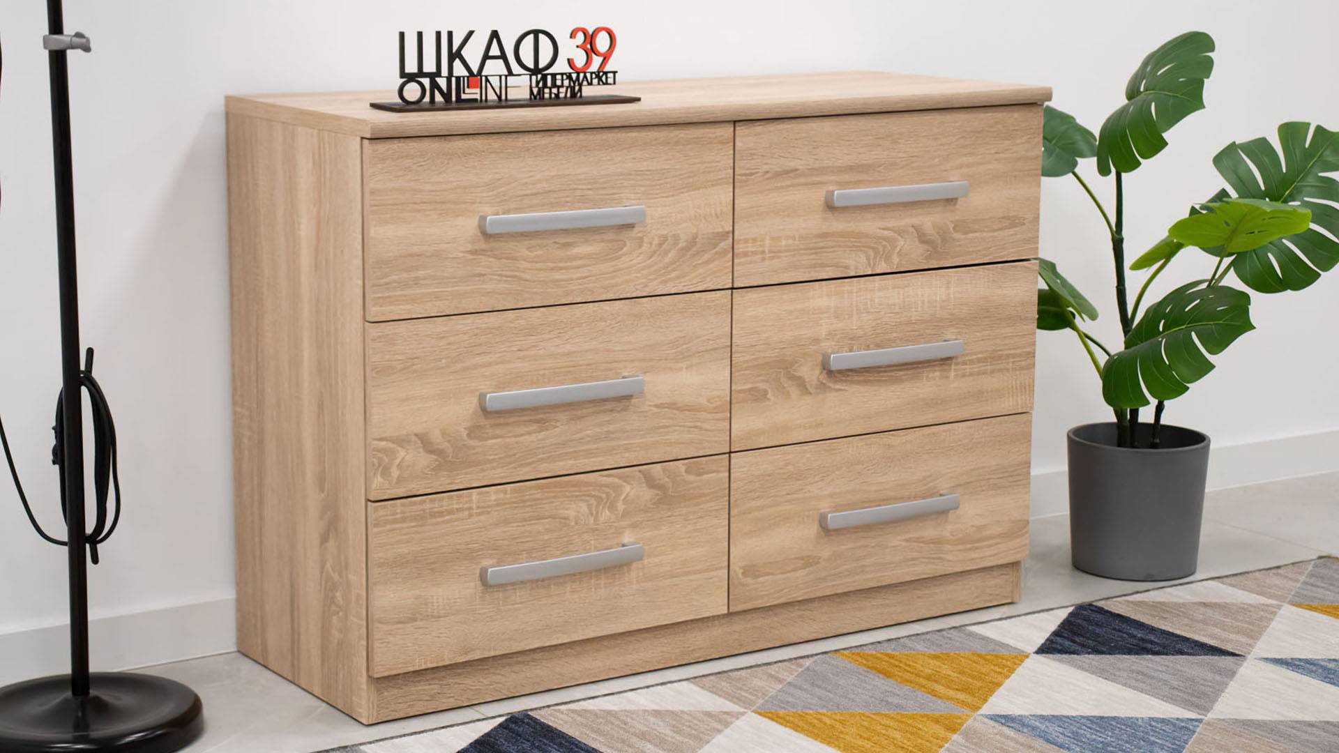 RIVIERA Комод 6S DOS Дуб сонома (Польша) смотреть онлайн