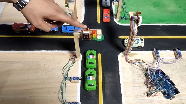 Automatic traffic light management смотреть онлайн