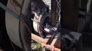 Самодельный трактор ЗиД с электростартером и двумя коробками