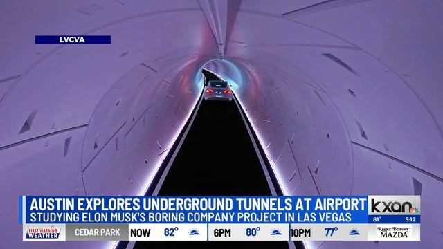 Austin explores idea of underground tunnels at airport смотреть онлайн