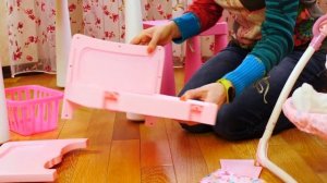 Новая кроватка Беби Бон для куклы Беби Анабель. Видео для девочек Как мама