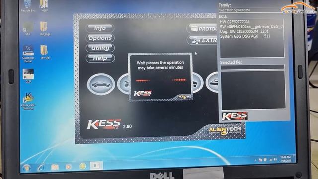 Kess V2 with GT107 DSG Gearbox Adapter + GT105 Breakout Box Read DQ250 - Cardiagtool смотреть онлайн