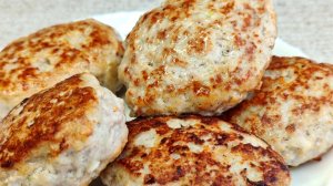 Котлеты из свинины и курицы.
