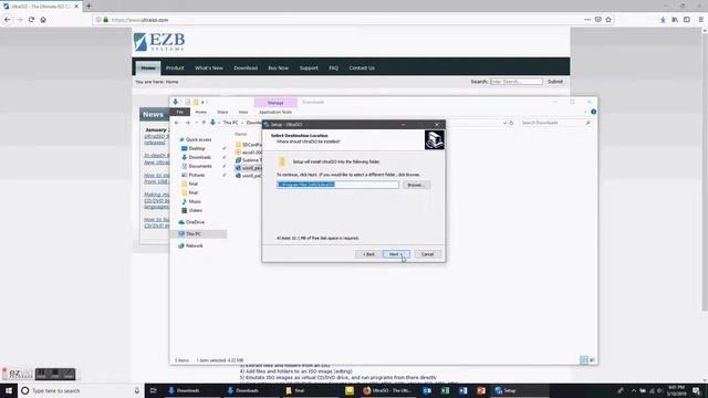 BASIC Installing UltraISO смотреть онлайн