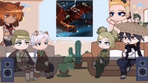 Kung Fu Panda React To Dragon Warrior Po || Gacha React