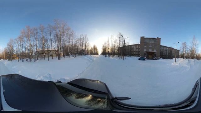 4K, 360° Video, Видео 360°, Apatity, Murmansk, Russia, Insta360 X3 смотреть онлайн