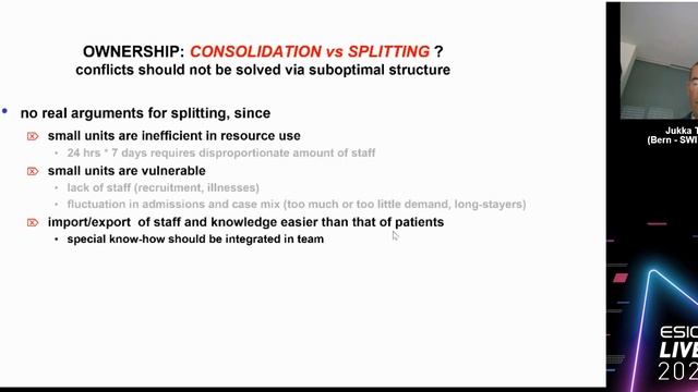 Conflicts in Intensive Care Jukka Takala 2020