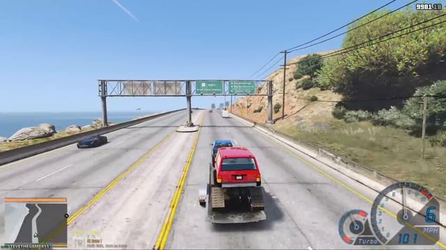 GTA 5 REAL LIFE MOD #338 JEEP !!! (GTA 5 REAL LIFE MODS) SNOW смотреть онлайн