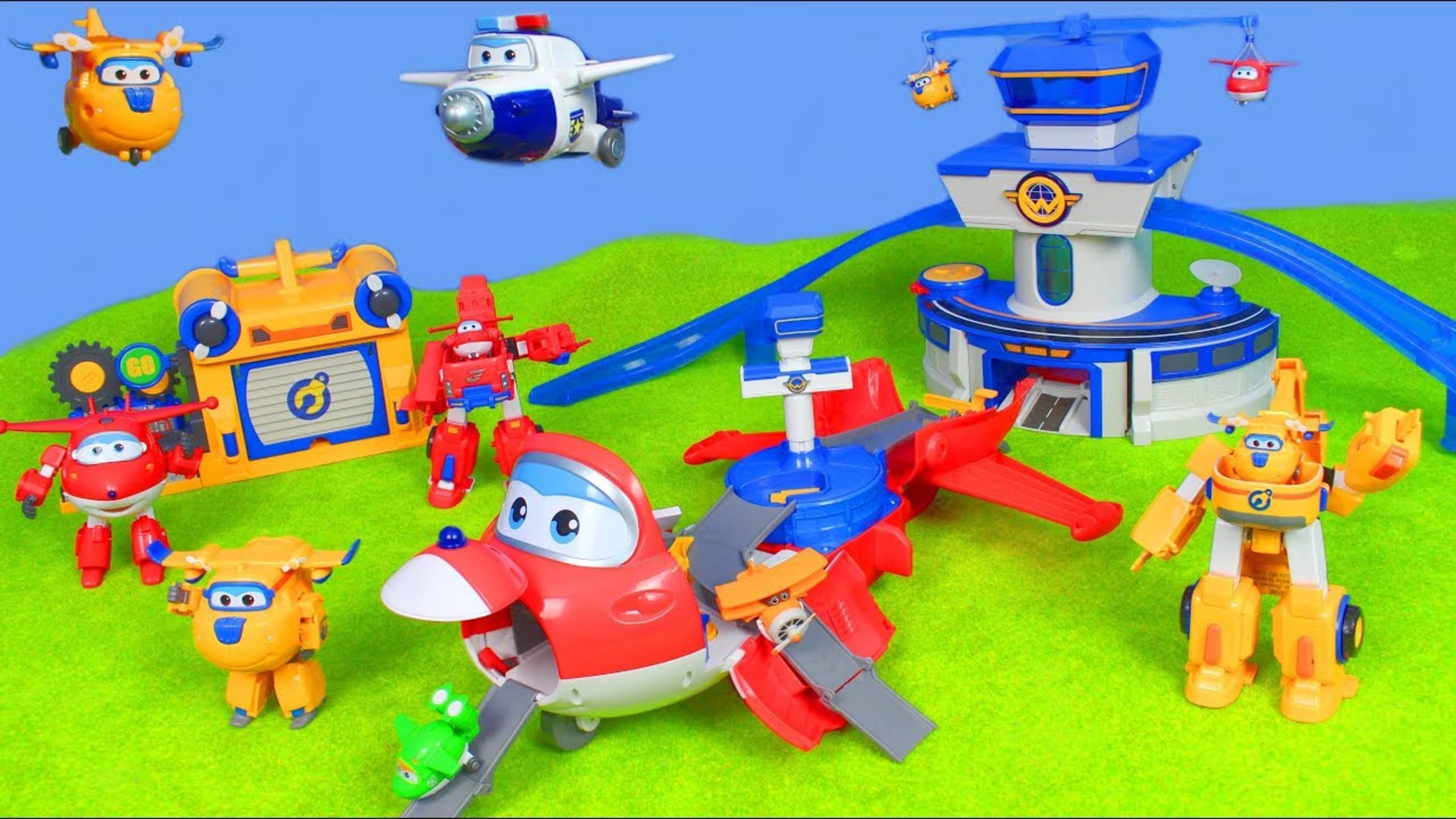 SUPER WINGS Джетт Пожарный и другие новые игрушечные машинки для детей