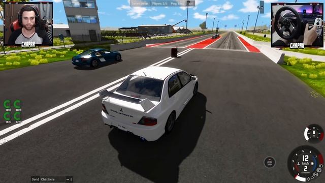 DESAFIEI O AUDI R8 COM O LANCER EVO DO VELOZES E FURIOSOS! BeamNG.drive смотреть онлайн