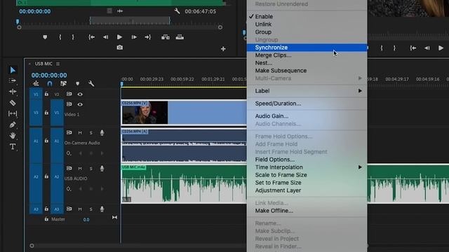 Quick Tips for Premiere Pro - How to Sync Audio with Video with Premiere Gal | Adobe Creative Cloud смотреть онлайн