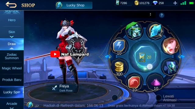 TRIK LUCKY SPIN TERBARU 2021 - Cara Dapatkan Skin Freya Di Lucky Spin смотреть онлайн