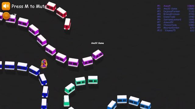 MINI TRAIN IO - Play without download! смотреть онлайн
