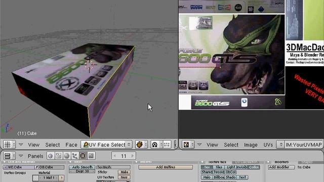 Blender Tutorial 12 : Basic UV Mapping смотреть онлайн