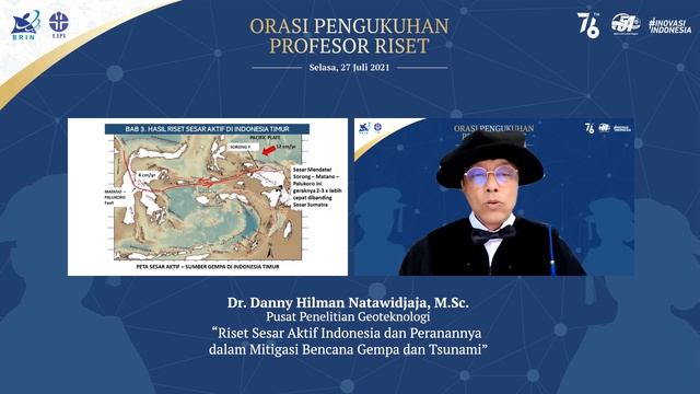 Orasi Pengukuhan Profesor Riset: Danny Hilman Natawidjaja смотреть онлайн