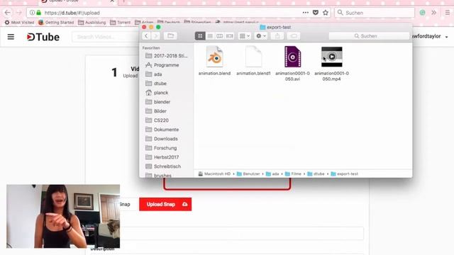 Uploading to DTUBE from blender (German and English) смотреть онлайн