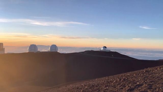 Big island sunset from summit of moana kea смотреть онлайн