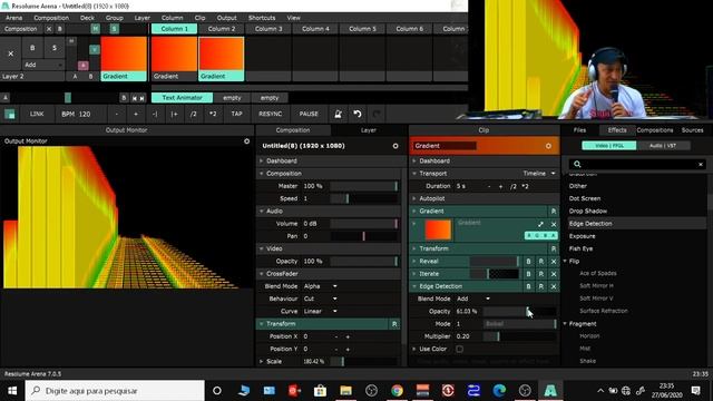 LEDS NO ARENA RESOLUME смотреть онлайн