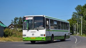 Автобус ЛиАЗ-5256.45 (АН 504 22). Покатушки по Барнаулу на двухдверном самопале.