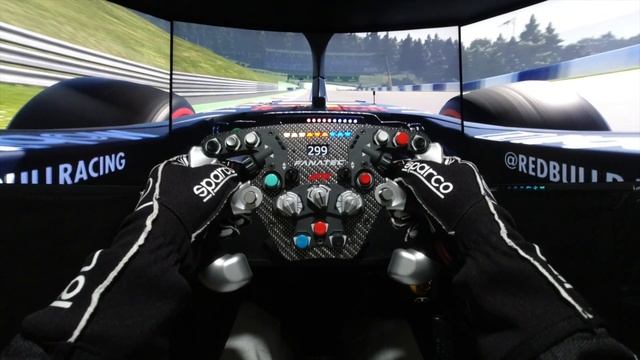 F1 2019 - Codemasters - Redbull Verstappen @ Austria [ Triple Screen Onboard ] Fanatec Podium DD2 смотреть онлайн