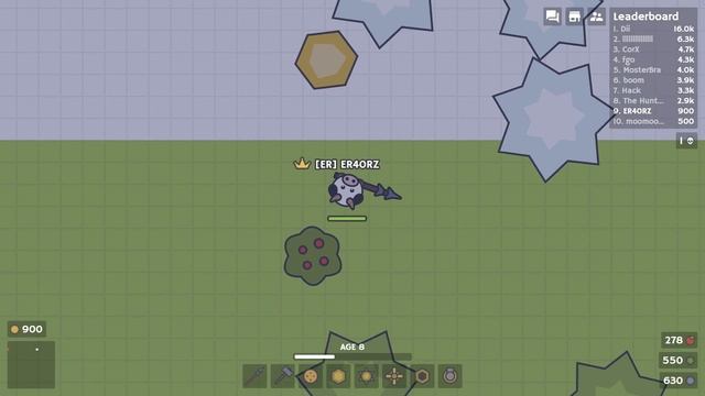 Moomoo.io Live (Server Ip in the description) смотреть онлайн