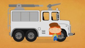 Мультики про машинки - Доктор Машинкова и пожарная машина - раскраска