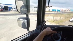 Первая загрузка на новом ДАФе | DAF XF | Распаковываю коробки | Дальнобой по Европе