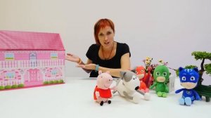 Герои в Масках все серии подряд - Ремонт машины и корм для зверей - Видео Капуки Кануки