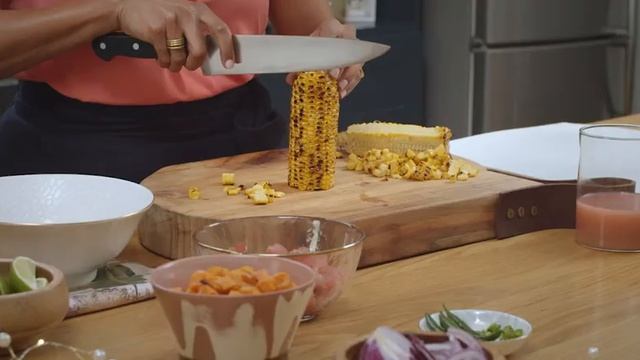 Home Chefs Club Christmas Cooking with Kamini - Peruvian Tuna Ceviche смотреть онлайн