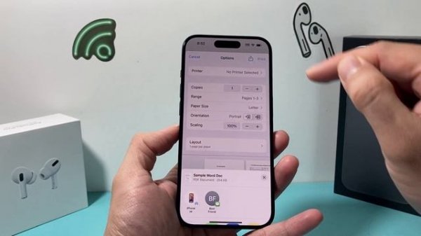 How to Convert Word Document to PDF on iPhone
