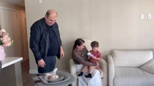 Встреча с внучкой Моникой и внуком Монте ❤️