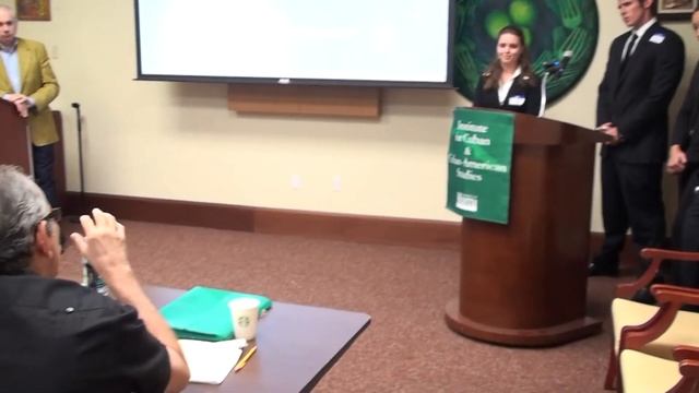 Questions Second Presentation (FIU) - Cuba Infrastructure Challenge 2012, Student Presentations