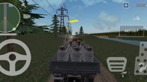 Russian Village Simulator 3D - kamaz truck mission - Android Gameplay #6