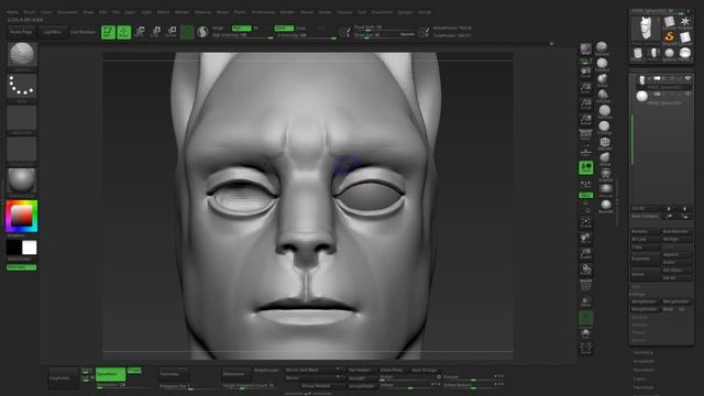 Shortutorials - Blacksad part 1 / Sculpting #Zbrush #Blender смотреть онлайн