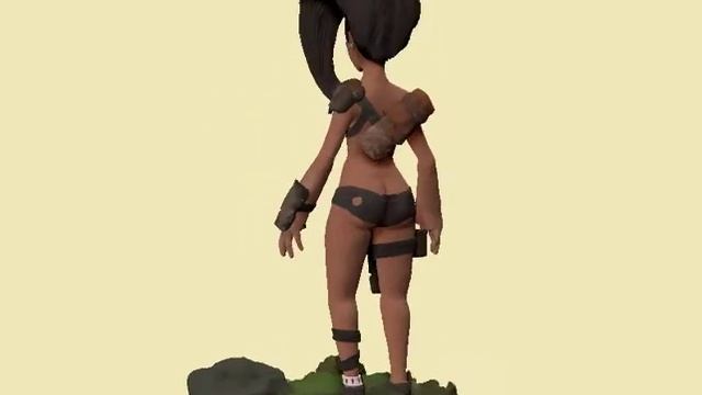 Zbrush Tribal Girl смотреть онлайн