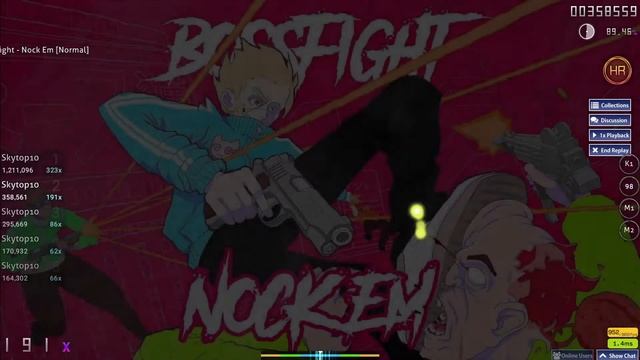 Nock Em - Bossfight | 2.51 ★ | Osu!