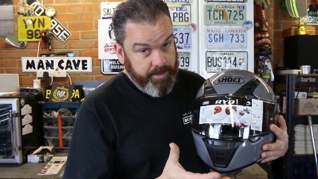 New Shoei RYD Helmet - unbox & review смотреть онлайн