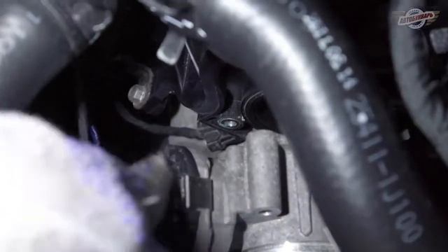 Замена Датчик давления воздуха на Hyundai Solaris