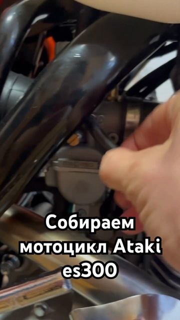Сборка мотоцикла Ataki es 300. #motokurort #shorts #short смотреть онлайн